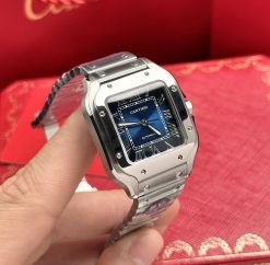 Cartier Santos de Cartier Blue Medium WSSA0063