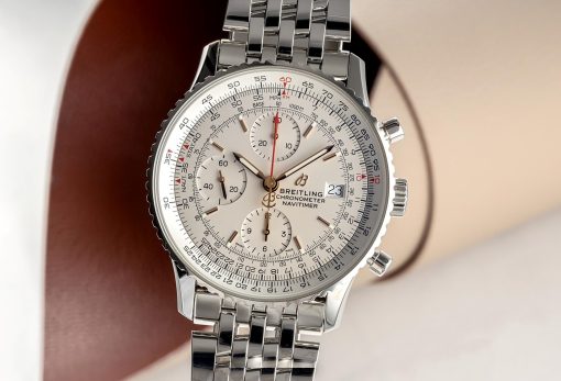 Breitling A2432212G571 Navitimer World Stainless Steel Navitimer Bracelet