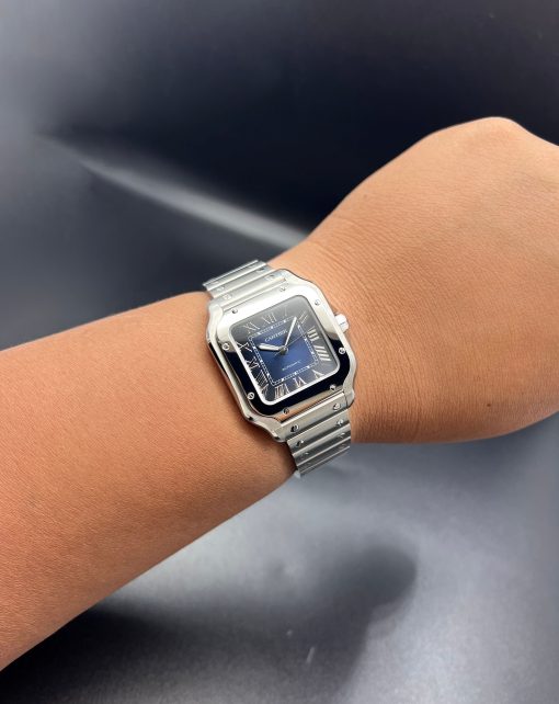 Cartier Santos de Cartier Blue Medium WSSA0063