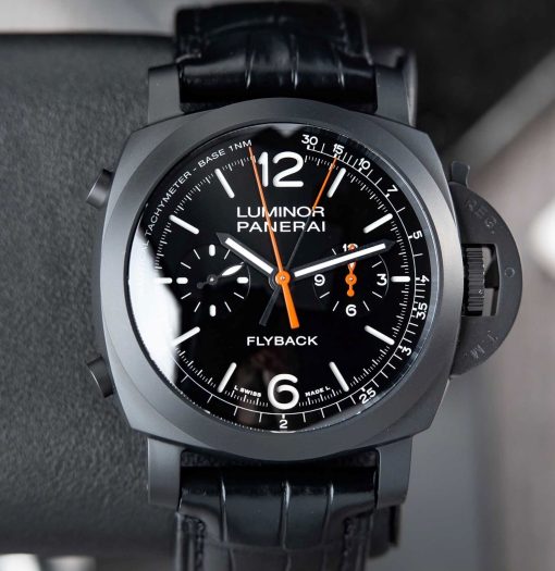 PANERAI Luminor Chrono Flyback Ceramica Chronograph Automatic Men’s Watch Item No. PAM01298