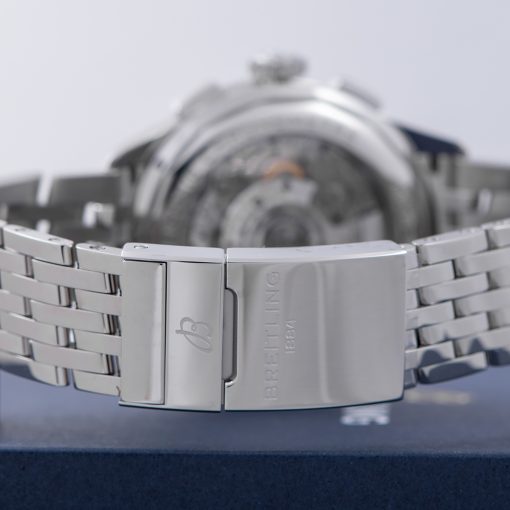 Breitling AB0118221B1A1 Premier B01 Chronograph 42 Stainless Steel Anthracite Grey Dial.