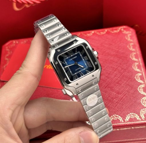 Cartier Santos de Cartier Blue Medium WSSA0063