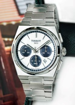 TISSOT PRX Chronograph Automatic White Dial Men’s Watch Item No. T1374271101101