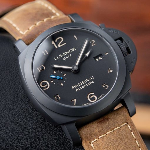 PANERAI Luminor 1950 3 Days GMT Automatic Men’s Watch Item No. PAM01441