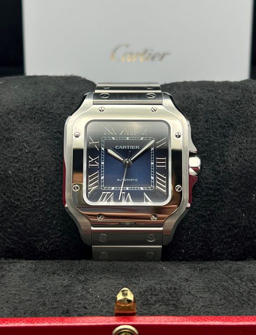 Cartier Santos de Cartier Blue Medium WSSA0063