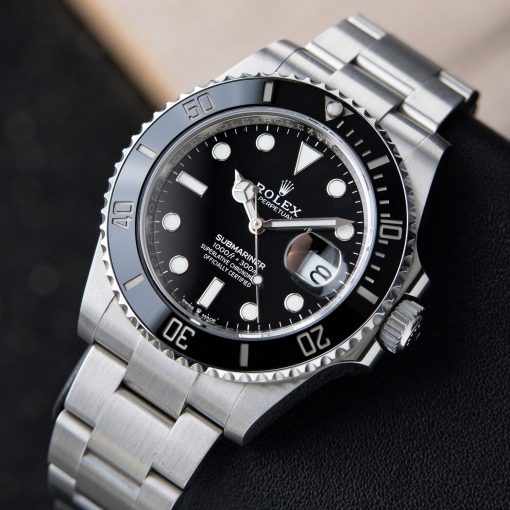 Rolex Submariner Date Stainless Steel Black Watch 126610LN