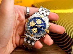 BREITLING Chronomat Chronograph Automatic Chronometer Blue Dial Men’s Watch Item No. B13352-PREOWNED