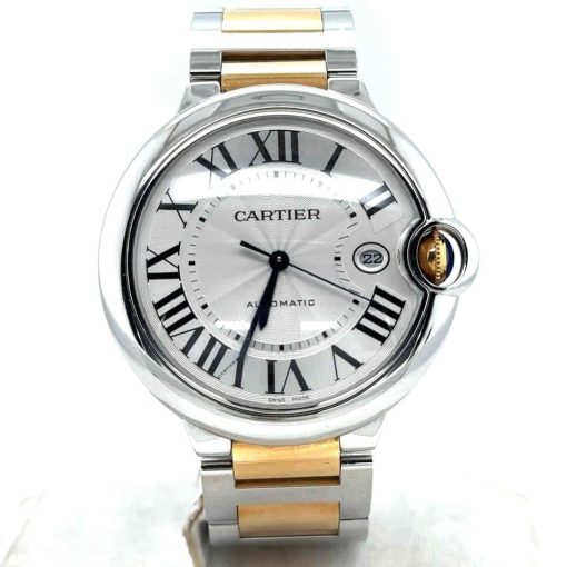 Cartier Ballon Bleu 42mm Automatic 42mm 18k Yellow/Stainless Steel Men Watch W2BB0022