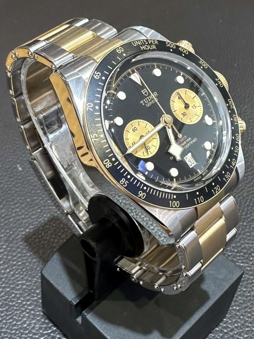 TUDOR Black Bay Chronograph Automatic Black Dial Men’s Watch Item No. M79363N-0001-PREOWNED