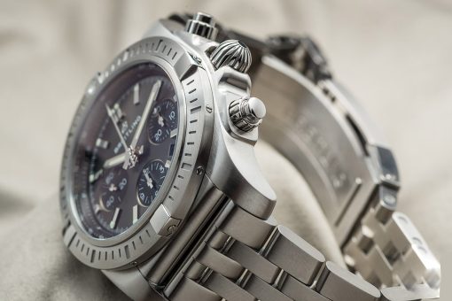 Breitling AB0115101F1A1 Chronomat B01 Chronograph 44 Stainless Steel Anthracite Dial.