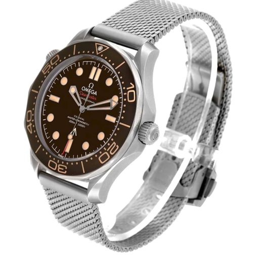 Omega Seamaster 300M “007 Edition” “No Time To Die” Automatic Chronometer Brown Dial Men’s Watch 210.90.42.20.01.001.