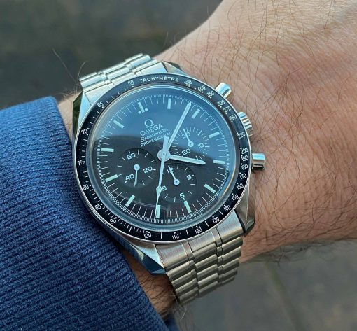 OMEGA Speedmaster Chronograph Hand Wind Black Dial Men’s Watch Item No. 310.30.42.50.01.002