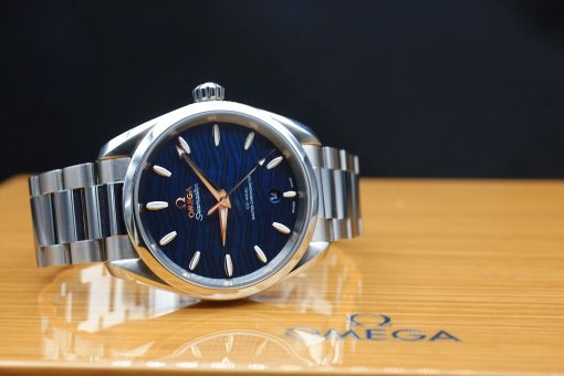 OMEGA Seamaster Aqua Terra Co-Axial Master Chronometer Automatic Blue Dial Men’s Watch Item No. 220.10.38.20.03.002