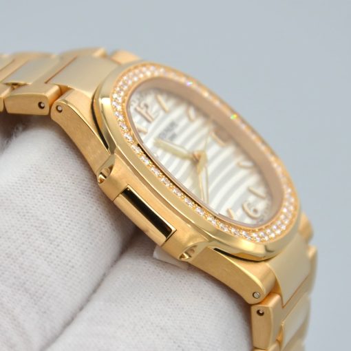 PATEK PHILIPPE 18kt Rose Gold Diamond Ladies Watch 7010-1R-011 Item No. 70101R-011