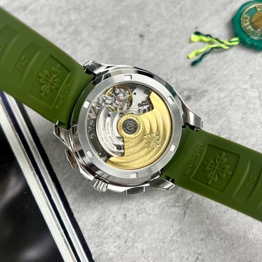 PATEK PHILIPPE Aquanaut Chronograph Automatic Green Dial Men’s Watch Item No. 5968G-010