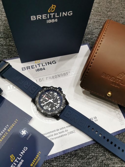 BREITLING  Professional Chronograph Quartz Chronometer Black Dial Men’s Watch Item No. X82310D51B1S1