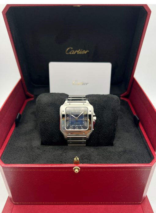 Cartier Santos de Cartier Blue Medium WSSA0063