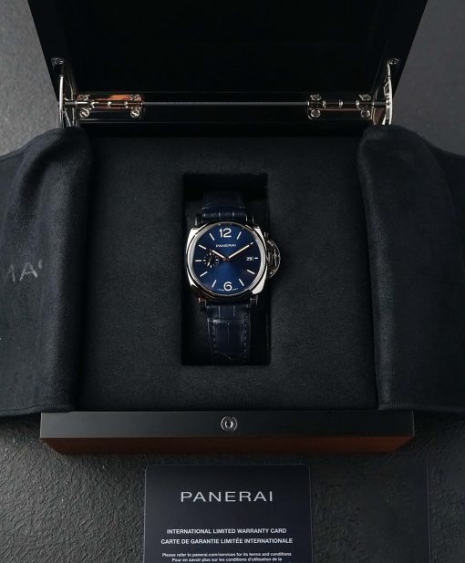 PANERAI  Luminor Due Automatic Blue Dial Men’s Watch Item No. PAM01274