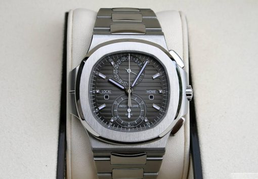 20-Patek Philippe 59901a-001 Nautilus Travel Time Grey Dial.