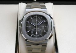 20-Patek Philippe 59901a-001 Nautilus Travel Time Grey Dial.