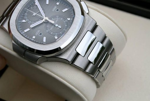 20-Patek Philippe 59901a-001 Nautilus Travel Time Grey Dial.