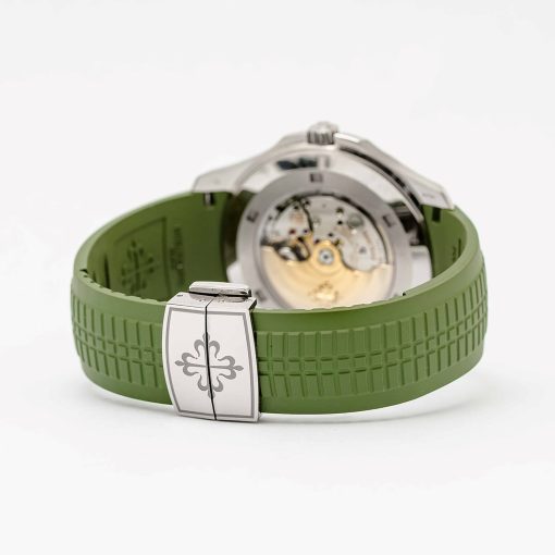 PATEK PHILIPPE Aquanaut Jumbo Automatic Green Dial Men’s Watch Item No. 5168G-010