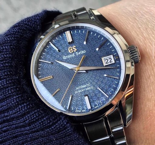 Grand Seiko Caliber 9S 20th Anniversary Limited Edition Hi-Beat Blue Dial