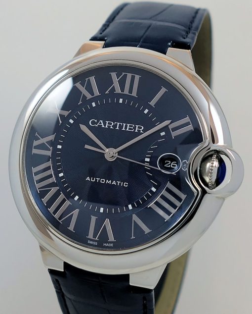 Cartier Ballon Bleu Automatic Blue Dial Men’s Watch wsbb0027