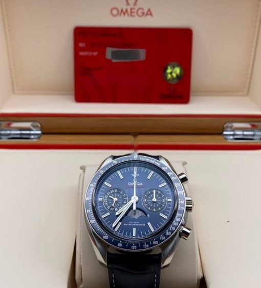 OMEGA Speedmaster Moon Phase Chronograph Automatic Men’s Watch Item No. 304.33.44.52.03.001