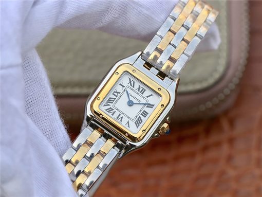 CARTIER Panthere de Silver Dial Men’s Watch Item No. W2PN0006