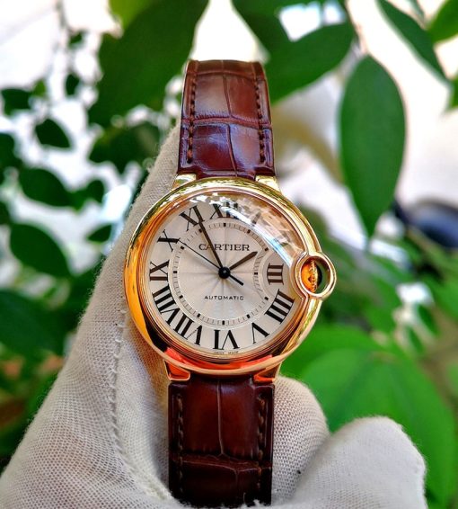 CARTIER Ballon Bleu Automatic 18kt Rose Gold Ladies Watch