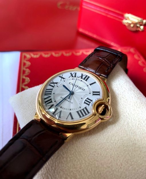 CARTIER Ballon Bleu Automatic 18kt Rose Gold Ladies Watch