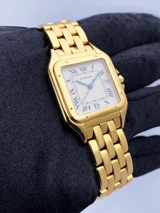 Cartier Panthere Large 106000M 18K Yellow Gold Mens Watch