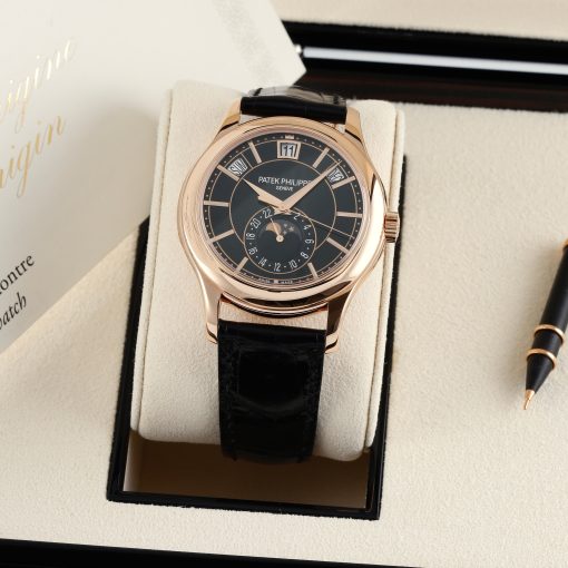 PATEK PHILIPPE Complications 18kt Rose Gold Automatic Moon Phase Men’s Watch Item No. 5205R-010