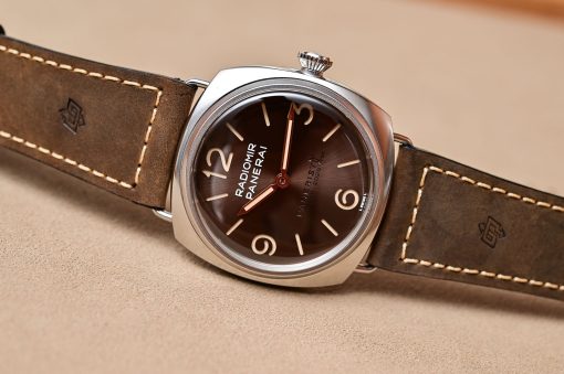 PANERAI Radiomir Venti Hand Wind Brown Dial Men’s Watch Item No. PAM02020