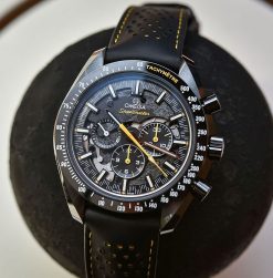 Omega 311.92.44.30.01.001 Speedmaster Moonwatch Chronograph Watch Apollo 8 Dark Side Of The Moon