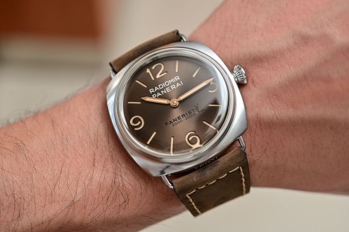 PANERAI Radiomir Venti Hand Wind Brown Dial Men’s Watch Item No. PAM02020