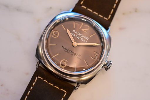 PANERAI Radiomir Venti Hand Wind Brown Dial Men’s Watch Item No. PAM02020