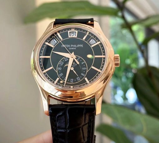 PATEK PHILIPPE Complications 18kt Rose Gold Automatic Moon Phase Men’s Watch Item No. 5205R-010