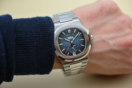 PATEK PHILIPPE Nautilus Blue Dial Men’s Watch Item No. 57261A-014