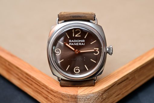 PANERAI Radiomir Venti Hand Wind Brown Dial Men’s Watch Item No. PAM02020