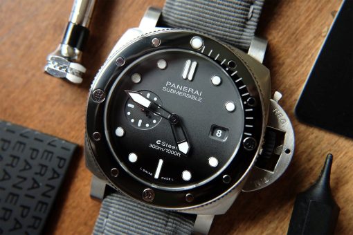 PANERAI Submersible PAM01288 QuarantaQuattro Grigio Roccia 44mm Watch