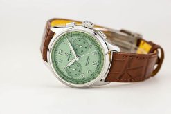 BREITLING Premier Chronograph Hand Wind Green Dial Watch Item