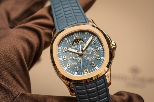 PATEK PHILIPPE Aquanaut Luce Annual Calendar Automatic Blue Dial Watch Item No. 5261R-001