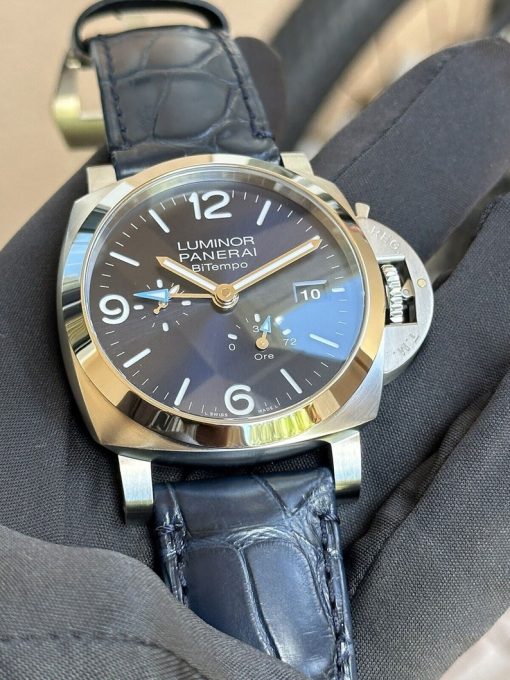 PANERAI Luminor BiTempo Automatic Blue Dial Men’s Watch Item No. PAM01361