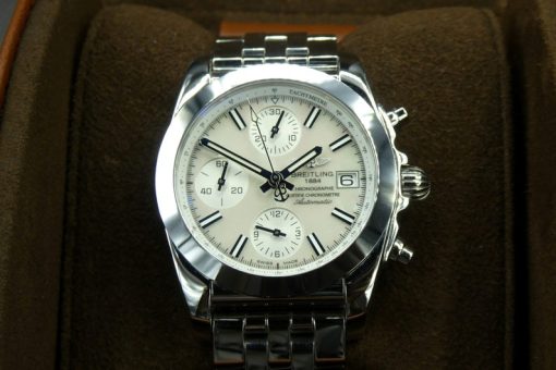 BREITLING Chronomat 38 Chronograph Automatic Chronometer Watch Item No. W1331012-A774-385A