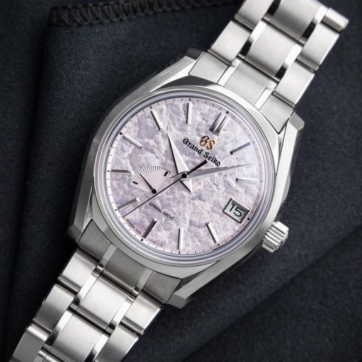 Grand Seiko Heritage Collection Spring Drive Shunbun Pink Titanium