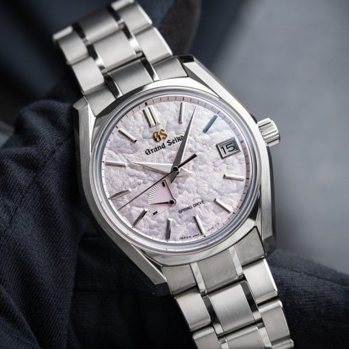 Grand Seiko Heritage Collection Spring Drive Shunbun Pink Titanium