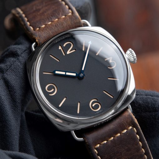 Panerai Radiomir 3 Days Acciaio Steel Case Leather Strap Manual 47 Pam721