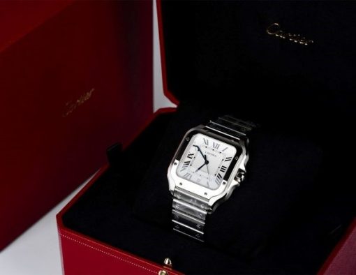 Cartier Santos NEW 2024 Santos De Cartier Large White Dial WSSA0018